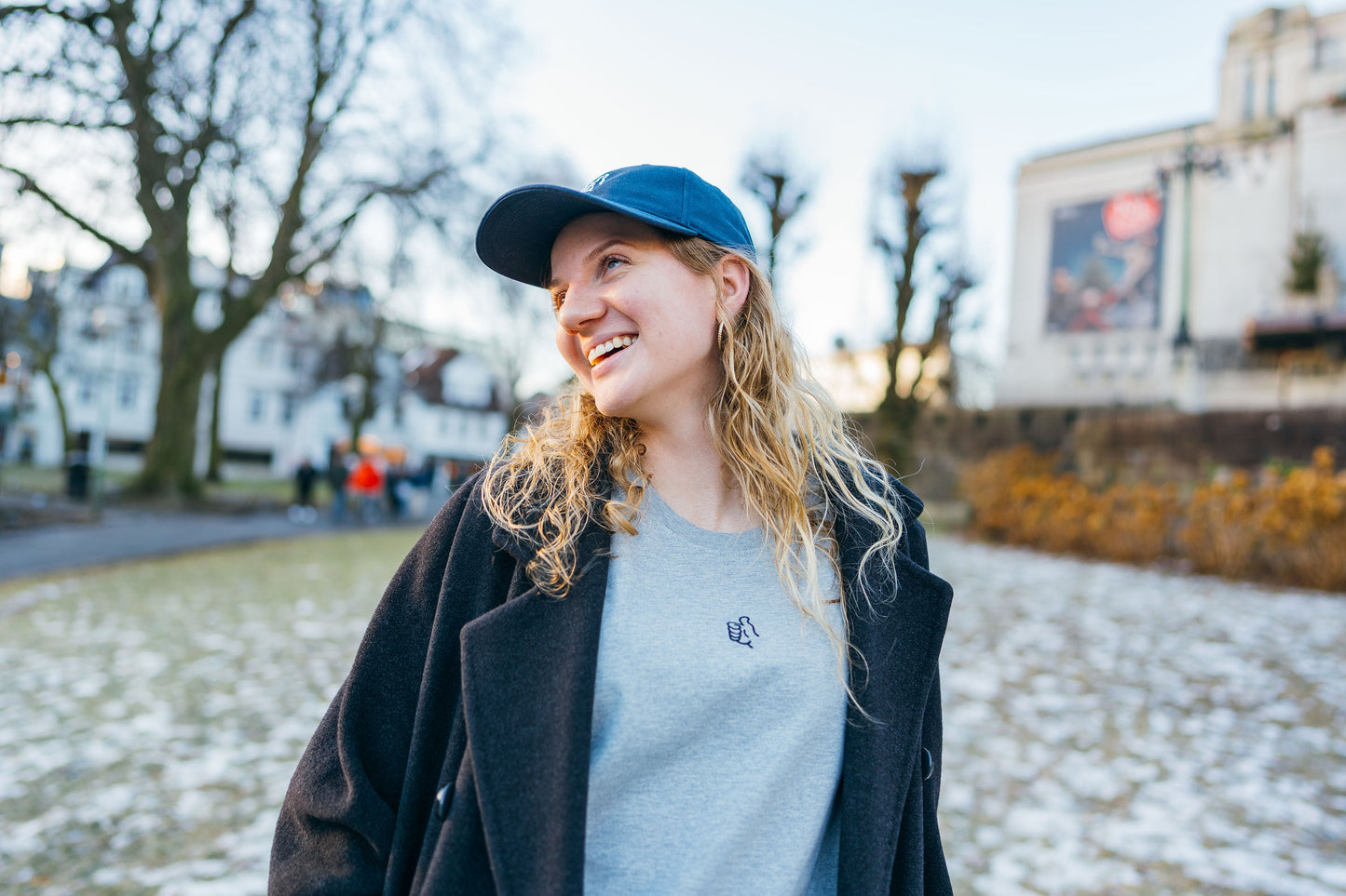 Blå caps
